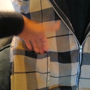 Unsex Vest brown& black